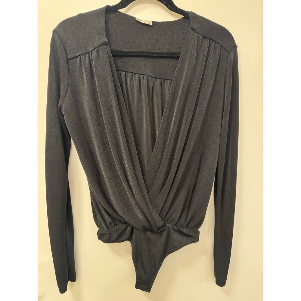 Free People Intimately Bodysuit Women's Small Black One Piece Stretch